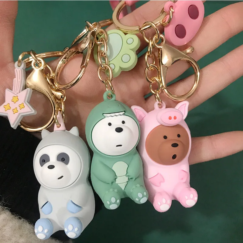 Lovely We Bare Bears in Baby Suit (Three Types) Key Chain the gift for your girlfriend, wife or kids and yourself
Lovely We Bare Bears in Baby Suit (Three Types) Key Chain the gift for your girlfriend, wife or kids and yourself