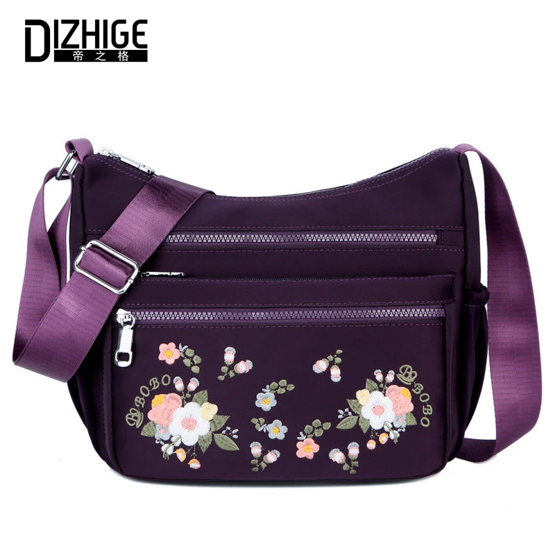DIZHIGE Brand Fashion Waterproof Nylon Women Bag High Quality Crossbody Bag For Women Luxury Embroidery Female Messenger Bag New
DIZHIGE Brand Fashion Waterproof Nylon Women Bag High Quality Crossbody Bag For Women Luxury Embroidery Female Messenger Bag New