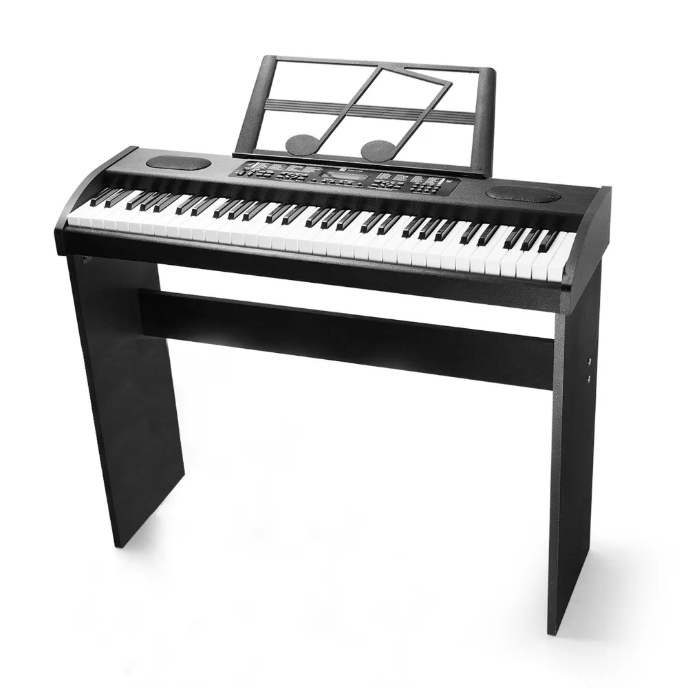 Vangoa VGK6100 61-Key Electronic Piano Keyboard with Stand, LCD Display Music, Black
Vangoa VGK6100 61-Key Electronic Piano Keyboard with Stand, LCD Display Music, Black