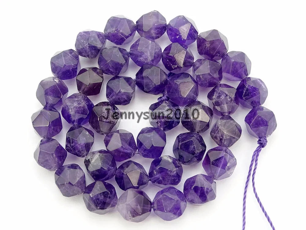 Natural Ame-thyst Gems Stones 24 Faceted Polygons Spacer Beads 15'' Strand 6mm 8mm 10mm for Jewelry Making Crafts 5 Strands/Pack
Natural Ame-thyst Gems Stones 24 Faceted Polygons Spacer Beads 15'' Strand 6mm 8mm 10mm for Jewelry Making Crafts 5 Strands/Pack