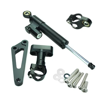 CNC Aluminum Adjustable Motorcycles Steering Stabilize Damper Bracket Mount Kit for Honda CB600F HORNET 2007-2016 2009 2010 2011
CNC Aluminum Adjustable Motorcycles Steering Stabilize Damper Bracket Mount Kit for Honda CB600F HORNET 2007-2016 2009 2010 2011