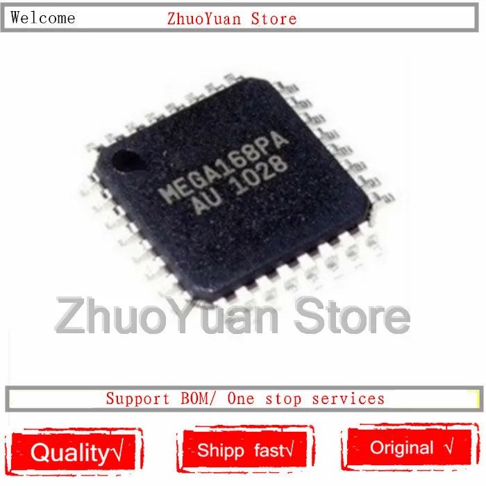 1PCS/lot ATMEGA168PA-AUR ATMEGA168PA-AU MEGA168PA-AU ATMEGA168PA ATMEGA168 MEGA168PA TQFP32 IC chip New Original In stock
1PCS/lot ATMEGA168PA-AUR ATMEGA168PA-AU MEGA168PA-AU ATMEGA168PA ATMEGA168 MEGA168PA TQFP32 IC chip New Original In stock