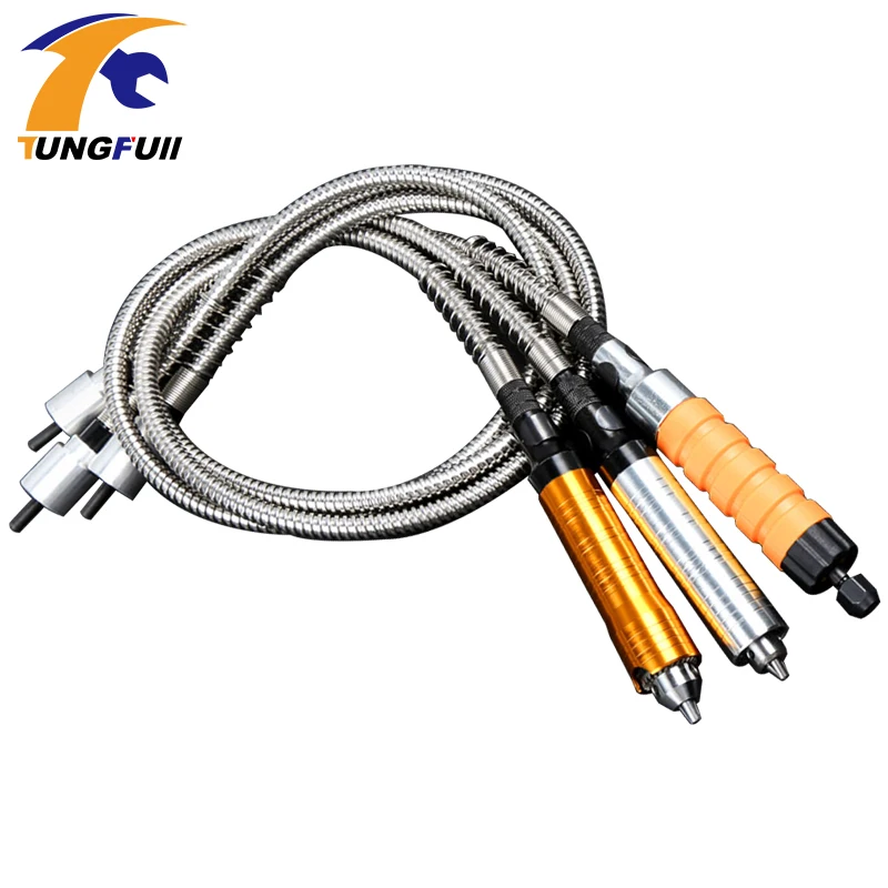 Tungfull Electric rinding Flexible Shaft Hose Drill Chuck Engraving Machine Pen Dremel Accessories | Инструменты