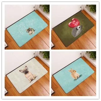 Anti-slip Floor Mat Cute Animal Dog Cat Squirrel Rabbit Printed Door Mat Bedroom Kitchen Carpet Entrance Door Doormat
Anti-slip Floor Mat Cute Animal Dog Cat Squirrel Rabbit Printed Door Mat Bedroom Kitchen Carpet Entrance Door Doormat