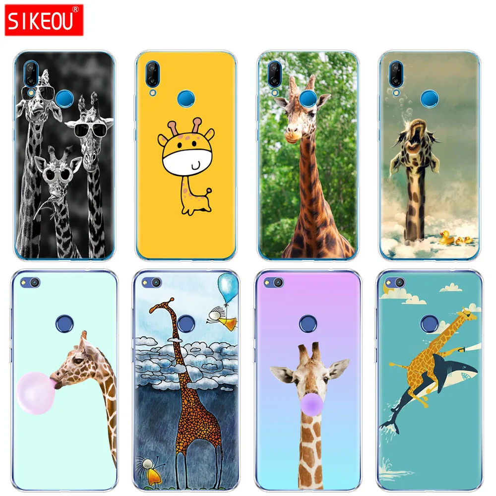 Silicone Cover Phone Case For Huawei P20 P7 P8 P9 P10 Lite Plus Pro 2017 P Smart 2018 giraffes cute animal
Silicone Cover Phone Case For Huawei P20 P7 P8 P9 P10 Lite Plus Pro 2017 P Smart 2018 giraffes cute animal