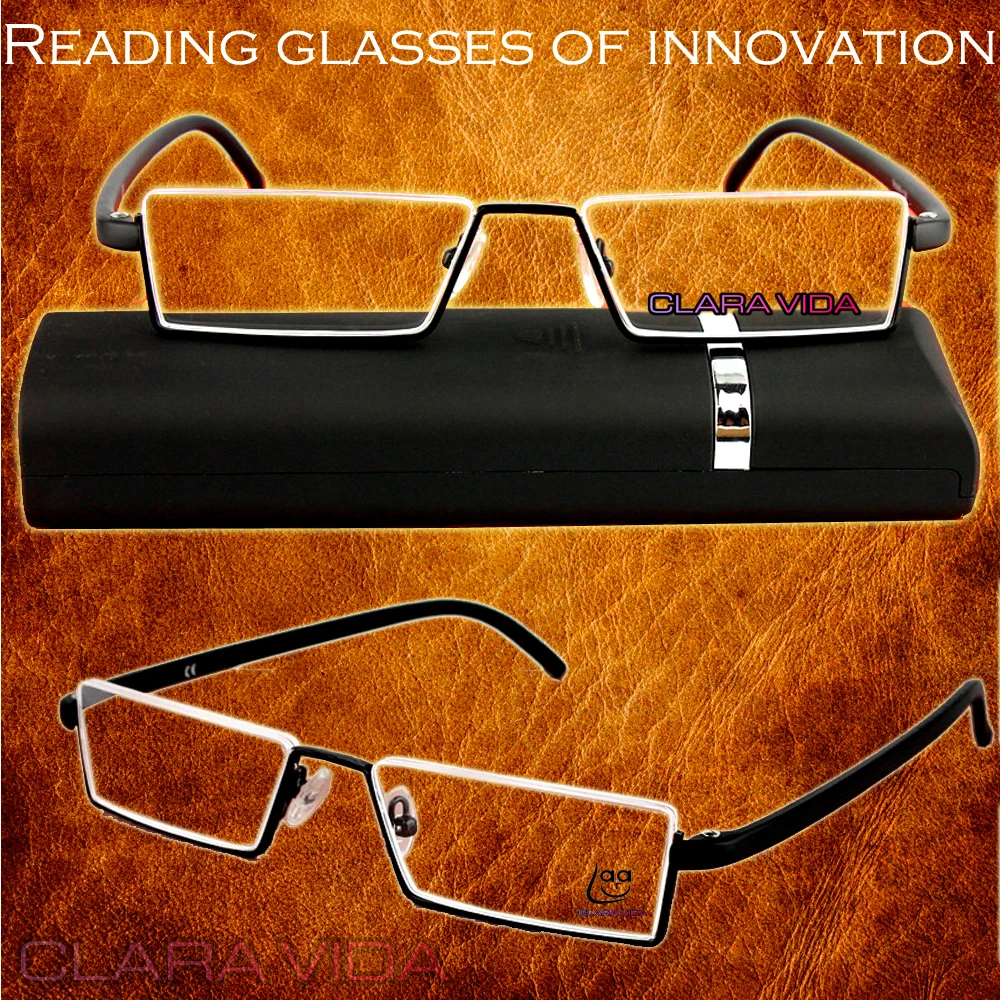 =CLARA VIDA=2017 NEW DESIGN YOUNG AND INTELLIGENCE MEN WOMEN READING GLASSES WITH TR90 BENDABLE LEGS +1 +1.5 +2 +2.5 +3 +3.5 +4
=CLARA VIDA=2017 NEW DESIGN YOUNG AND INTELLIGENCE MEN WOMEN READING GLASSES WITH TR90 BENDABLE LEGS +1 +1.5 +2 +2.5 +3 +3.5 +4
