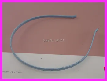 10PCS 5mm light blue satin ribbon wrapped plain metal hair headbands,raw headbands inner BARGAIN for BULK
10PCS 5mm light blue satin ribbon wrapped plain metal hair headbands,raw headbands inner BARGAIN for BULK