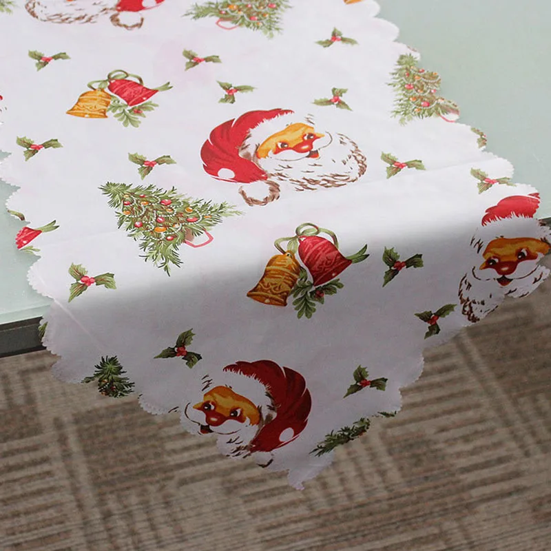 Santa Claus Christmas Flower Tree Table Runner Placemats Tablecloth Mat Wedding Decoration Xmas Party Banquet Home Decor 62302
Santa Claus Christmas Flower Tree Table Runner Placemats Tablecloth Mat Wedding Decoration Xmas Party Banquet Home Decor 62302