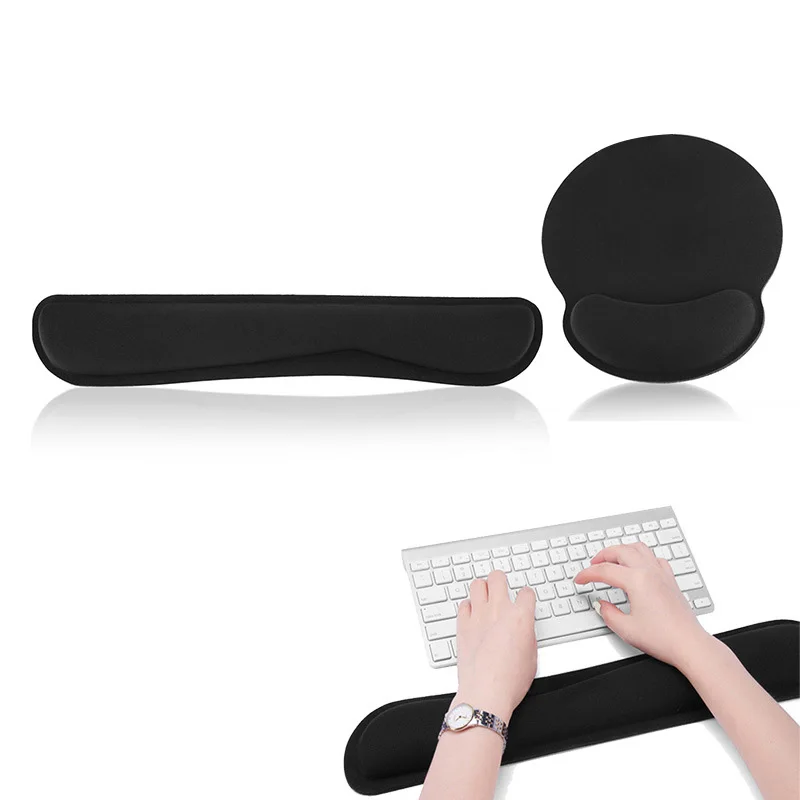 Sponge Keyboard Wrist Rest Combo Ergonomics Soft Mouse Tray Comfort Mousepad with Wrist Support
Sponge Keyboard Wrist Rest Combo Ergonomics Soft Mouse Tray Comfort Mousepad with Wrist Support