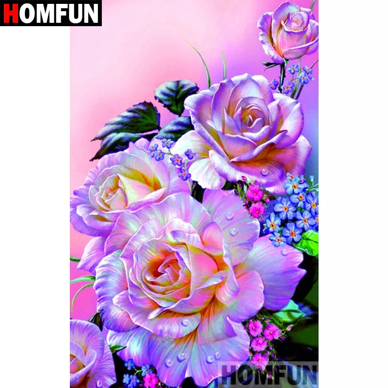 HOMFUN 5D DIY Diamond Painting Full Square/Round Drill "Blooming flower" 3D Embroidery Cross Stitch gift Home Decor A02453
HOMFUN 5D DIY Diamond Painting Full Square/Round Drill "Blooming flower" 3D Embroidery Cross Stitch gift Home Decor A02453