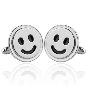1 pair Happy smiley face Cufflinks Men Wedding &Business Cuff Button Fashion Novelty Fancy Smiling French shirt Cuff link
1 pair Happy smiley face Cufflinks Men Wedding &Business Cuff Button Fashion Novelty Fancy Smiling French shirt Cuff link
