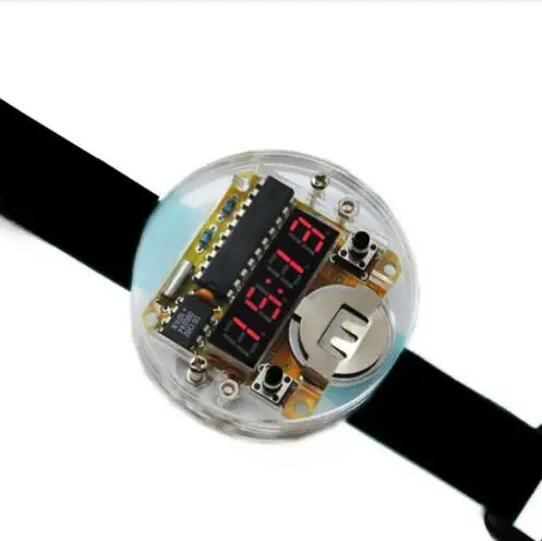 Smart Electronic single-chip LED watches electronic clock kit DIY LED Digital Watch Electronic Clock Kit With Transparent Cover
Smart Electronic single-chip LED watches electronic clock kit DIY LED Digital Watch Electronic Clock Kit With Transparent Cover