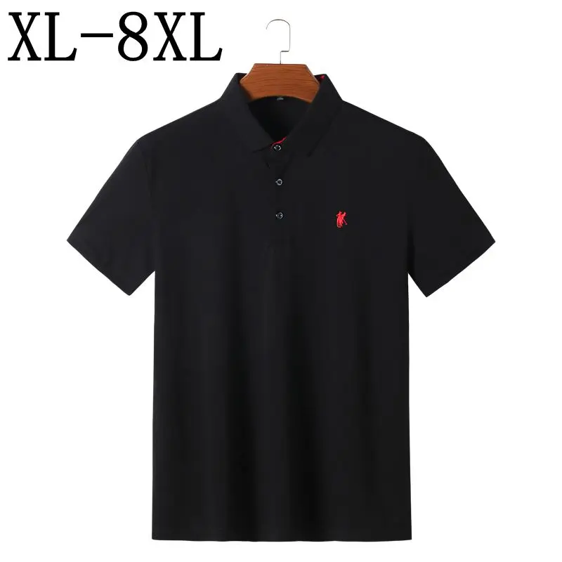 Size 8XL 7XL 6XL Men's Polo Shirt 2019 New Brand Polo Homme Top Quality Cotton Breathable Polos Printed Casual Polo Shirt Men
Size 8XL 7XL 6XL Men's Polo Shirt 2019 New Brand Polo Homme Top Quality Cotton Breathable Polos Printed Casual Polo Shirt Men