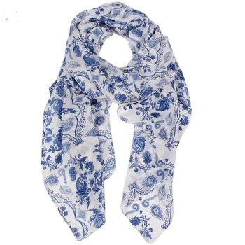 Scarves Women 2018 Fur Fashionable Handkerchiefs Blue Cashew Flowers Chiffon Summer Print Pashmina Long Scarf 180*70cm
Scarves Women 2018 Fur Fashionable Handkerchiefs Blue Cashew Flowers Chiffon Summer Print Pashmina Long Scarf 180*70cm