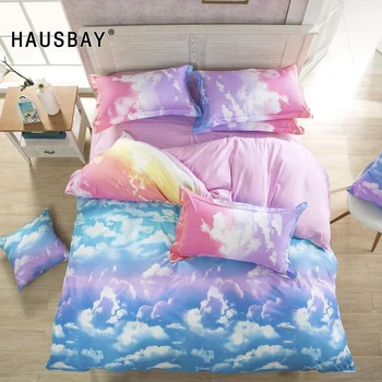 2019 new Bedding Set Reactive 3D Printed Sky Clouds Duvet Cover Sets Cotton Flat Sheets Queen/Full/Twin Size Wholesale BS009
2019 new Bedding Set Reactive 3D Printed Sky Clouds Duvet Cover Sets Cotton Flat Sheets Queen/Full/Twin Size Wholesale BS009
