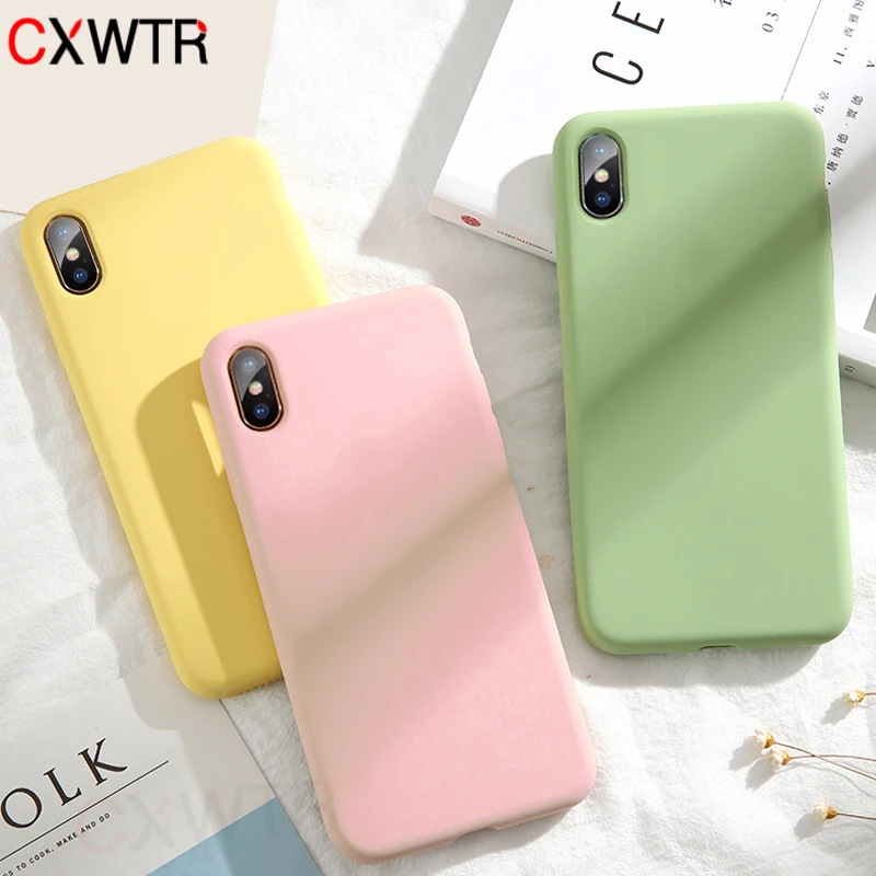 Candy Color Matte Phone Case For iPhone 7 Plus 6 6s 8 Plus For iPhone XS MAX X XR Simple Solid Soft TPU Cases Back Cover
Candy Color Matte Phone Case For iPhone 7 Plus 6 6s 8 Plus For iPhone XS MAX X XR Simple Solid Soft TPU Cases Back Cover