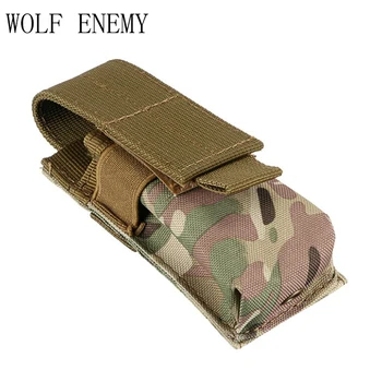 Mini Nylon Bag Tactical M5 Flashlight Bag MOLLE Clip Single Magazine Pouch Pistol Gun Holster for Hunting Vest Rucksack
Mini Nylon Bag Tactical M5 Flashlight Bag MOLLE Clip Single Magazine Pouch Pistol Gun Holster for Hunting Vest Rucksack