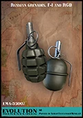 IN STOCK Evolution-Miniatures Accessories EMA-35007 1/35 Russian Grenades. F-1 and RGD
IN STOCK Evolution-Miniatures Accessories EMA-35007 1/35 Russian Grenades. F-1 and RGD