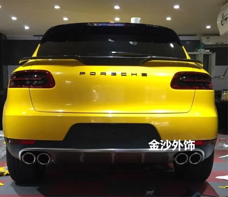 

Fit for Porsche MACAN carbon fiber spoiler tail wing