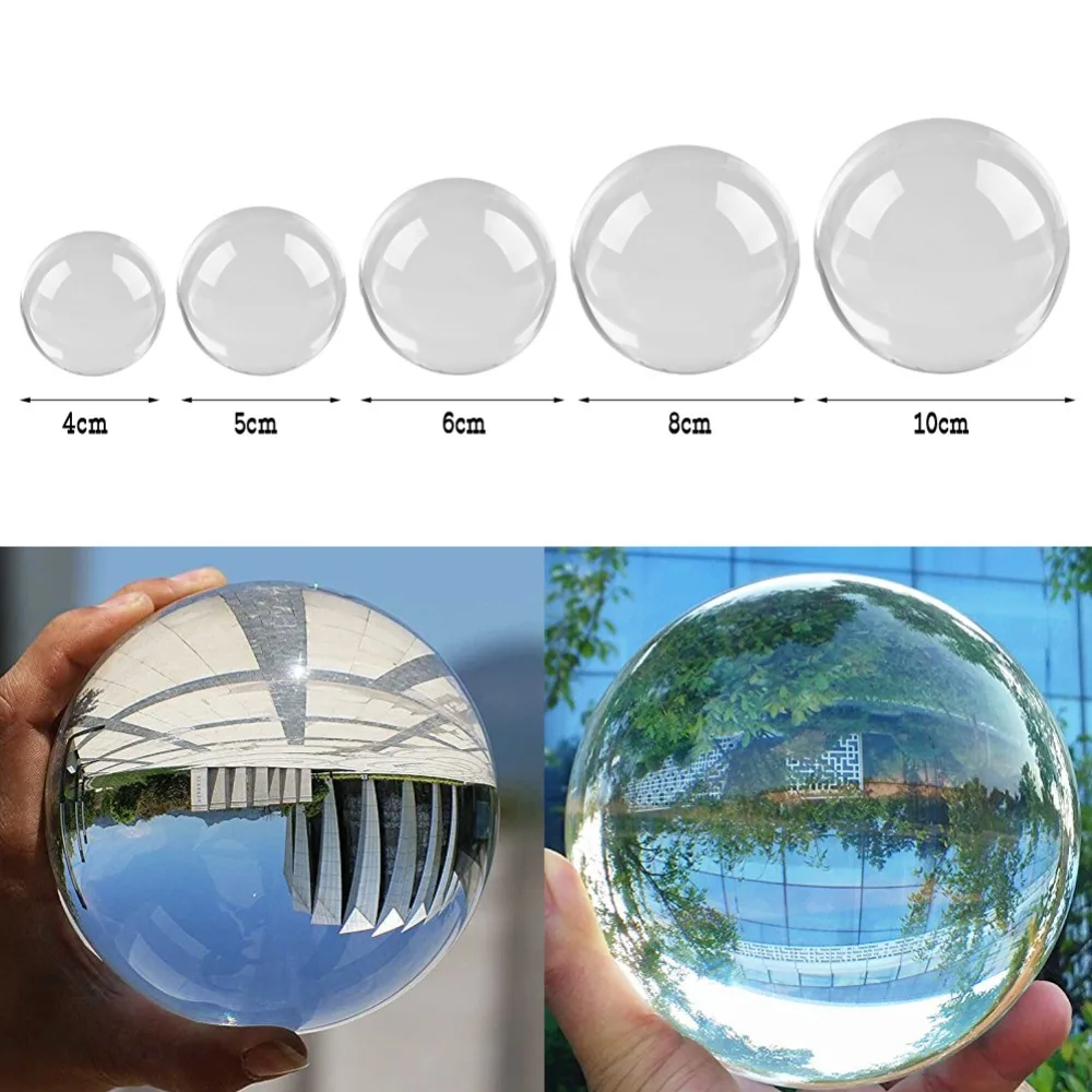 40-100mm Artificial crystal ball Feng Shui ornaments Office/home/living room decoration accessories Transparent mini glass balls
40-100mm Artificial crystal ball Feng Shui ornaments Office/home/living room decoration accessories Transparent mini glass balls