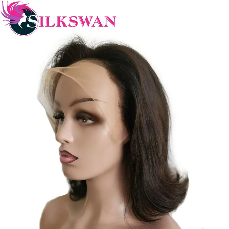 Silkswan Bob Human Hair Lace Front Wigs Brazilian Bob Wigs 12 Inch Natural Color Human Hair Wigs 150 Density Pre Plucked Wigs
Silkswan Bob Human Hair Lace Front Wigs Brazilian Bob Wigs 12 Inch Natural Color Human Hair Wigs 150 Density Pre Plucked Wigs
