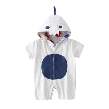 Summer Baby Boy's Suit For Age 3-18M,Cute Boys Toddler Kids Rompers Pure Cotton Gray Little Dinosaur Short Sleeved Clothing
Summer Baby Boy's Suit For Age 3-18M,Cute Boys Toddler Kids Rompers Pure Cotton Gray Little Dinosaur Short Sleeved Clothing