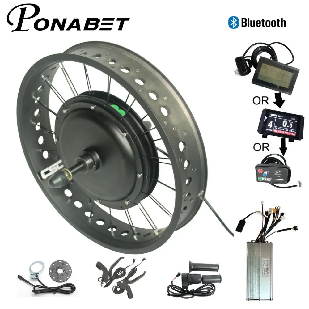 Electric Rear Wheel Kit Fat Snow Bike Motor 48V 750W Non-gear Anti-Charge Regeneration Bluetooth 26 Inch 170mm 190mm Ebike
Electric Rear Wheel Kit Fat Snow Bike Motor 48V 750W Non-gear Anti-Charge Regeneration Bluetooth 26 Inch 170mm 190mm Ebike