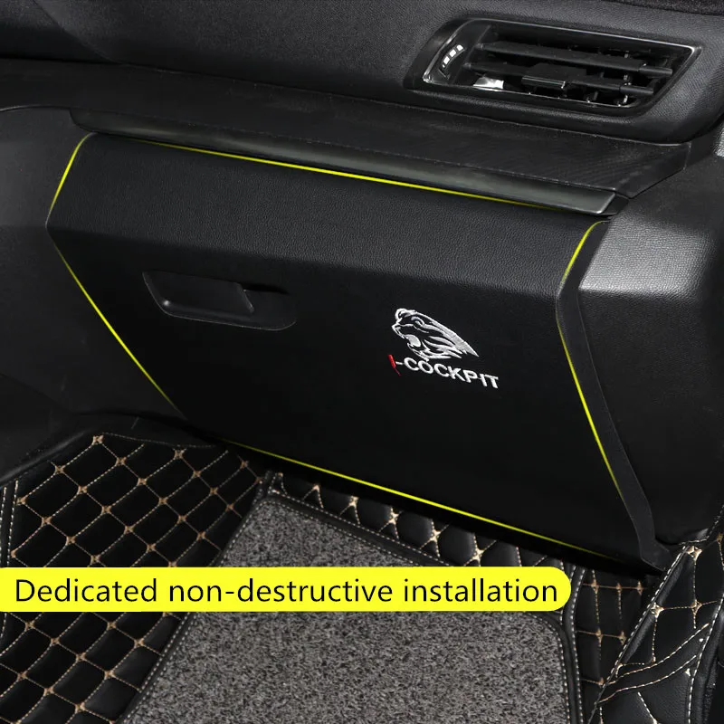 Copilot Storage Box Glove box Kick Pad Protection PU Sticker For Peugeot 5008 3008 3008GT 2017 2018 2019 Car Interior Decoration
Copilot Storage Box Glove box Kick Pad Protection PU Sticker For Peugeot 5008 3008 3008GT 2017 2018 2019 Car Interior Decoration