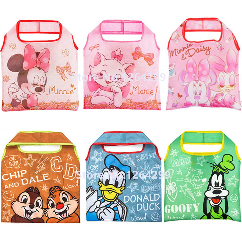 New Fashion Minnie Donald Duck Daisy Chip and Dale Marie Cat Girls Kids Woman Big Folded Nylon Shopping Bags
New Fashion Minnie Donald Duck Daisy Chip and Dale Marie Cat Girls Kids Woman Big Folded Nylon Shopping Bags