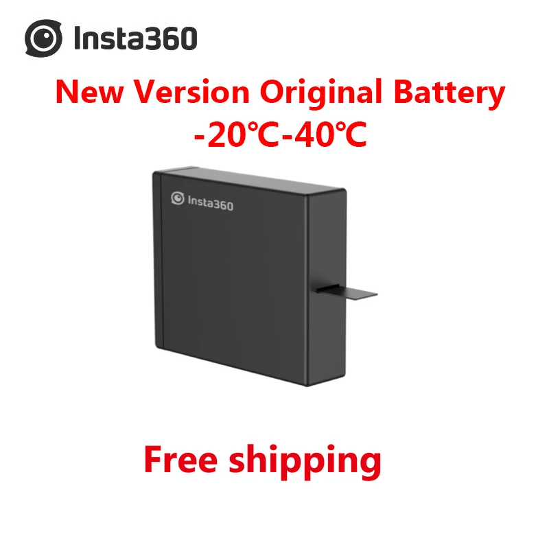 100% Original New Version Battery For Insta360 ONE X 1050mAh LiPo Cold Batteries Insta 360
100% Original New Version Battery For Insta360 ONE X 1050mAh LiPo Cold Batteries Insta 360