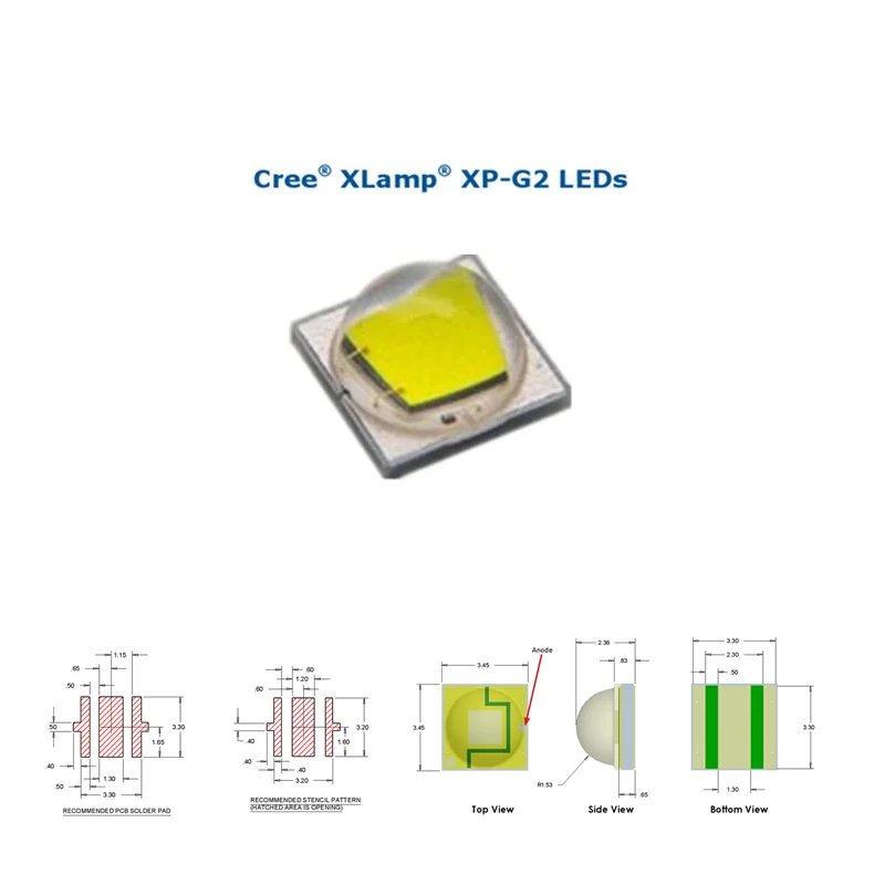 10pcs/lot US Original CREE XPG2 XP-G2 5W Cool White Warm White Neutral White High Power Leds
10pcs/lot US Original CREE XPG2 XP-G2 5W Cool White Warm White Neutral White High Power Leds