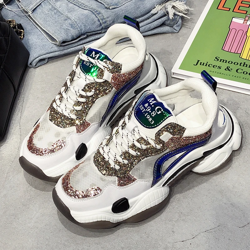 2019 Summer Increase Sequins Graffiti Ladies Sandals Woman Sandals Mujer Platform White Chunky Sneakers Womens Shoes Tenis Girl
2019 Summer Increase Sequins Graffiti Ladies Sandals Woman Sandals Mujer Platform White Chunky Sneakers Womens Shoes Tenis Girl