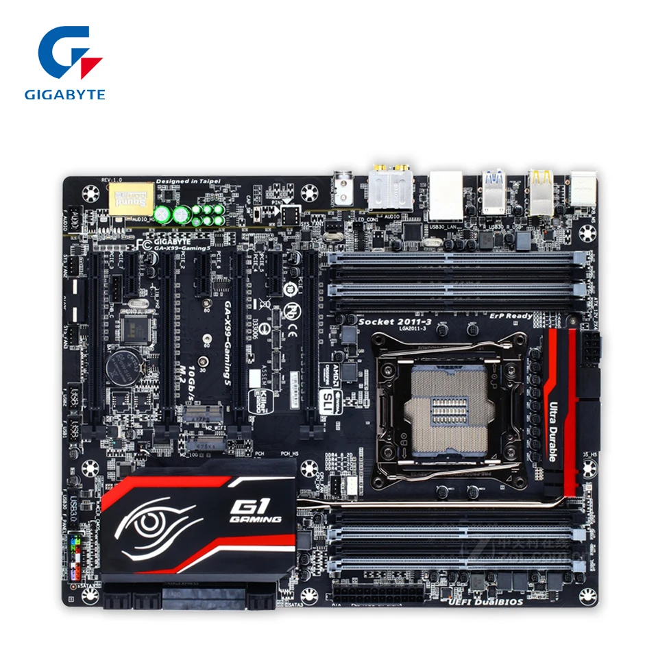 Gigabyte GA-X99-Gaming 5 Desktop Motherboard X99-Gaming 5 X99 LGA 2011-V3 Core i7 DDR4 128G SATA3 USB3.0 M.2 ATX
Gigabyte GA-X99-Gaming 5 Desktop Motherboard X99-Gaming 5 X99 LGA 2011-V3 Core i7 DDR4 128G SATA3 USB3.0 M.2 ATX