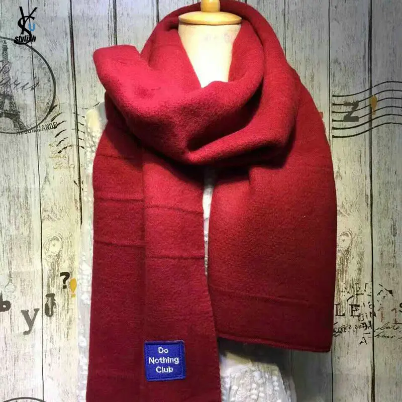 Winter Women Men Solid Pashmina Scarf Luxury Do Nothing Club Shawl Wrap Thicken Warm Knitted Cashmere Scarf Hijab Stole YG912
Winter Women Men Solid Pashmina Scarf Luxury Do Nothing Club Shawl Wrap Thicken Warm Knitted Cashmere Scarf Hijab Stole YG912