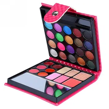 Cosmetics Shimmer Pearl Eyeshadow Palette Natural 32 Colors Makeup Up Modification Lip Gloss Blush Set Brush Button Bag
Cosmetics Shimmer Pearl Eyeshadow Palette Natural 32 Colors Makeup Up Modification Lip Gloss Blush Set Brush Button Bag