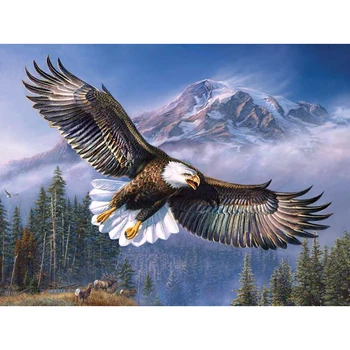 Full Round Diamond "Flying Eagle " Mosaic Rhinestone Cross Stitch Diamond Embroidery Room Decoration KBL
Full Round Diamond "Flying Eagle " Mosaic Rhinestone Cross Stitch Diamond Embroidery Room Decoration KBL
