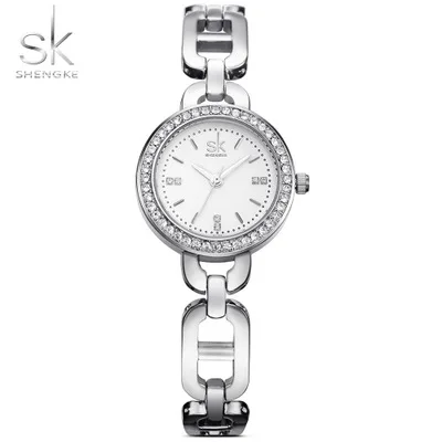 Shengke Watches Women Brand Luxury Quartz Watch Set Ladies Clock Relogio Feminino 2019 Watches with Bracelet Women's Day Gift
Shengke Watches Women Brand Luxury Quartz Watch Set Ladies Clock Relogio Feminino 2019 Watches with Bracelet Women's Day Gift