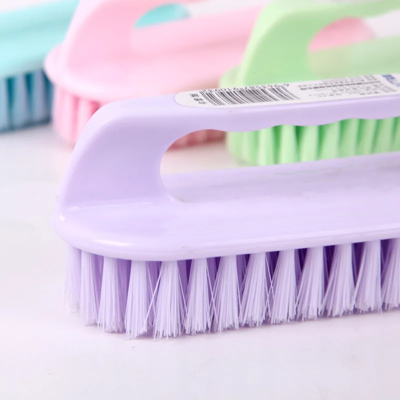 Random color soft hair brush house chores wash shoes solid color plastic clothes cleaning brush
Random color soft hair brush house chores wash shoes solid color plastic clothes cleaning brush