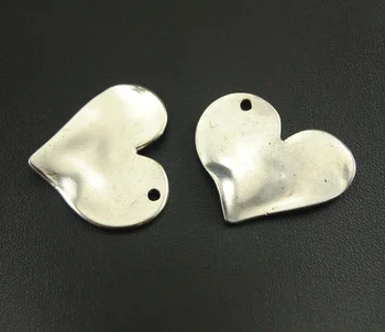 10pcs Silver Color Blank Heart Charms Pendant DIY Metal Bracelet Necklace Jewelry Findings A1076
10pcs Silver Color Blank Heart Charms Pendant DIY Metal Bracelet Necklace Jewelry Findings A1076