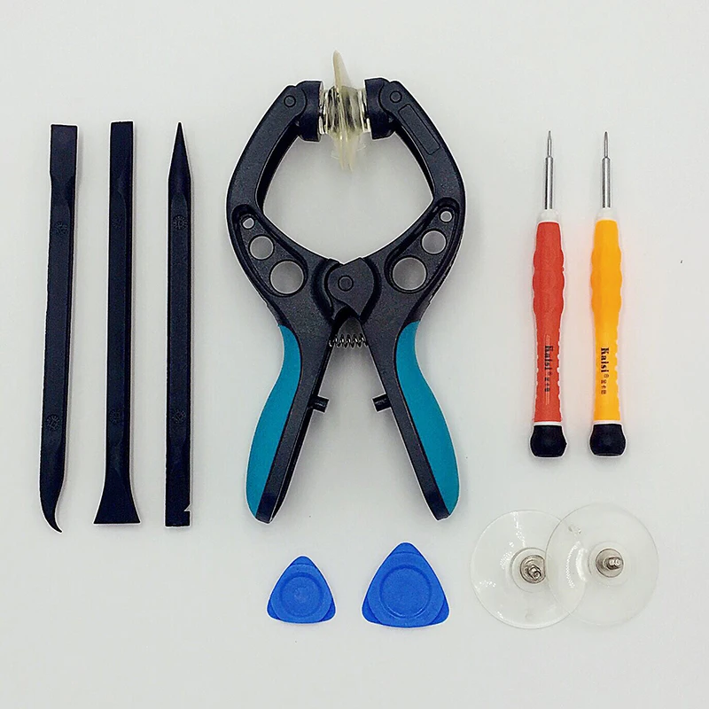 10 in 1 Cell Phone Repair Kit LCD Screen Opening Pliers Screwdrivers Pry Disassemble for iPhone 6s 6 5s 5 5C 4s 4
10 in 1 Cell Phone Repair Kit LCD Screen Opening Pliers Screwdrivers Pry Disassemble for iPhone 6s 6 5s 5 5C 4s 4
