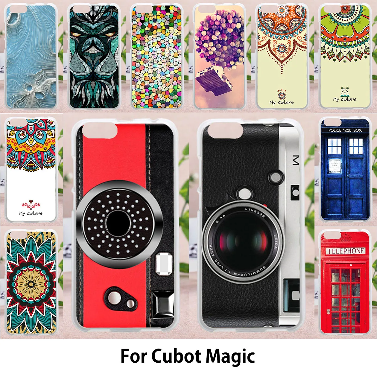 TAOYUNXI мягкий чехол для Cubot Magic силиконовый "сделай сам" с рисунком прочный