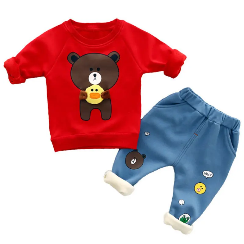 Baby Boy Clothes Set Winter Suit for 6 to 24 Months Infant Toddler Kids Boys Sweatshirt Pant Warm Bear Style
Baby Boy Clothes Set Winter Suit for 6 to 24 Months Infant Toddler Kids Boys Sweatshirt Pant Warm Bear Style