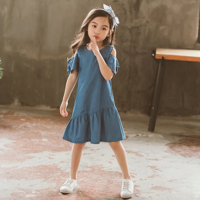 2019 Girls Summer Dresses Open Shoulder Designs Girl Dresses Ruffles Children's Clothing For Girl Vestido Dress Clothes Moda
2019 Girls Summer Dresses Open Shoulder Designs Girl Dresses Ruffles Children's Clothing For Girl Vestido Dress Clothes Moda