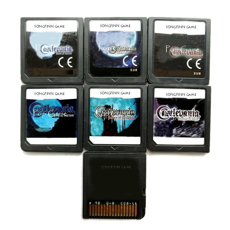 Castlevania Order of Ecclesia Dawn of Sorrow Portrait of Ruin Cartridge US EUR Version for Video Game Console
Castlevania Order of Ecclesia Dawn of Sorrow Portrait of Ruin Cartridge US EUR Version for Video Game Console