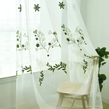 New Arrival Modern Tulle Curtains For Living Room Deer Leaf Sheer Curtain For Bedroom Window Treatments Decorative
New Arrival Modern Tulle Curtains For Living Room Deer Leaf Sheer Curtain For Bedroom Window Treatments Decorative