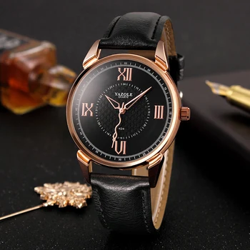 YAZOLE Watch Mens Watches Top Brand Luxury Male Clock Business Mens Wrist Watch Unique Designer Gentlemen Time Relogio Masculino
YAZOLE Watch Mens Watches Top Brand Luxury Male Clock Business Mens Wrist Watch Unique Designer Gentlemen Time Relogio Masculino