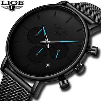 2019 LIGE Mens Watches Top Brand Luxury Clock Male Casual Ultra-Thin Mesh Belt Waterproof Quartz Watch For Men Relogio Masculino
2019 LIGE Mens Watches Top Brand Luxury Clock Male Casual Ultra-Thin Mesh Belt Waterproof Quartz Watch For Men Relogio Masculino