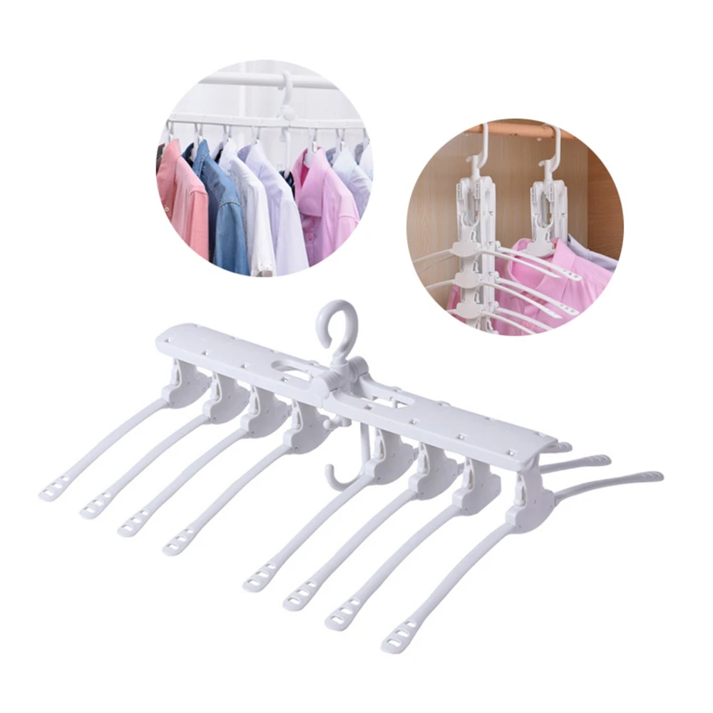 8 in 1 Creative Folding Hangers 360 Degree Rotating Multifunction Space Saving Storage Hanger Travel Magic Drying Rack
8 in 1 Creative Folding Hangers 360 Degree Rotating Multifunction Space Saving Storage Hanger Travel Magic Drying Rack