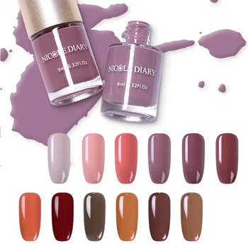 NICOLE DIARY 9ml Color Nail Polish Caramel Series Tips Color Nail Art varnish Nail Art Varnish 12 Colors
NICOLE DIARY 9ml Color Nail Polish Caramel Series Tips Color Nail Art varnish Nail Art Varnish 12 Colors