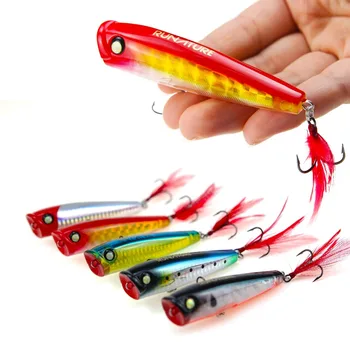 Runature Popper Hard Fishing Lure wobblers Shine Artificial Bait All for Fishing 15g /85mm/1pc Fishing Tackle Hard Bait 5 Colors
Runature Popper Hard Fishing Lure wobblers Shine Artificial Bait All for Fishing 15g /85mm/1pc Fishing Tackle Hard Bait 5 Colors